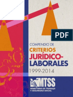 Compendio Criterios Jurídicos-Laborales MTSS 2015