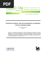 Lima - 2005 - O metodo de pesquisa ação nas organizações.PDF