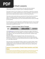 Download Advanced Drum Lessons by Bruno Gonalves SN259939818 doc pdf