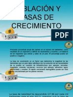 Población y Tasas de Crecimiento