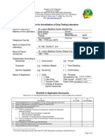 Application Drugtesting For 2014