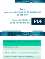 8. Efectos Practicos en La Aplicacion de NIIFs