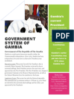 Government System of Gambia