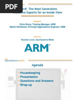 Osm and Arm Webcast Slides March 2015