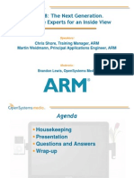 Osm and Arm Webcast Slides March 2015