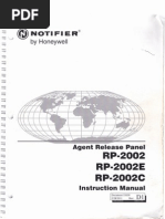 Notifier rp-2002 Instruction Manual