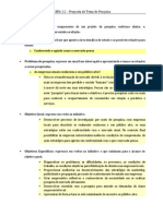 Proposta de pesquisa sobre conhecimento do público-alvo