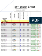 Microchip™ Index Sheet: by Diversified Circuit Design, Lenoir, NC. 28645