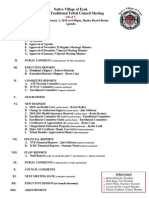 02 Feb 02 2010 Regular DRAFT Agenda