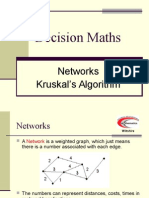 Decision Math - Kruskal Algorithm