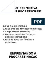 Enfrentando a Procrastinação