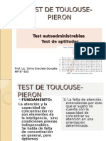 Test de Toulouse- Pieron