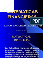 Técnicas Financieras