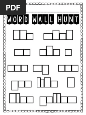 Word Wall Hunt