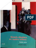 Rubio - Novela Elegíaca en Cuatro Tomos