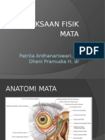 Pemeriksaan Fisik Mata