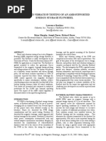 Shock and Vibration Testing of An Amb Supported Energy Storage Flywheel