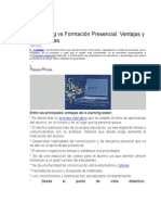 E-Learning Vs Formación Presencial Ventajas y Desventajas