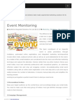 Event Monitoring: Neoniche