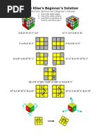 Rubik 3 X 3 X 3 Solution