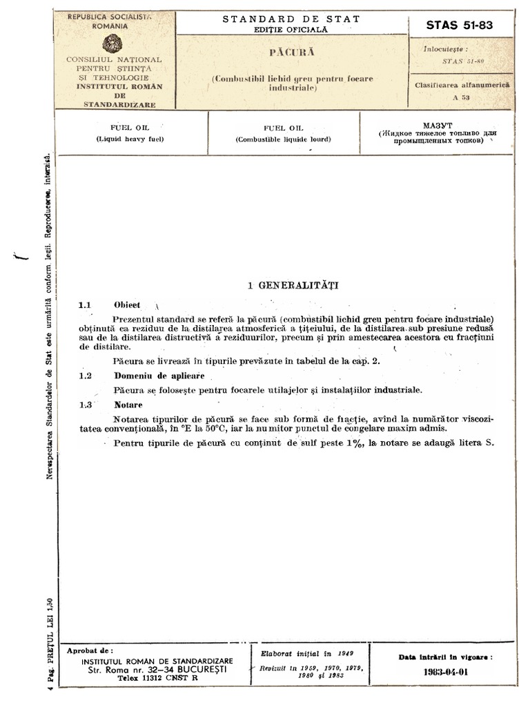Stas 51 1983 | PDF