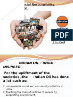 Corporate Social Responsibility Performed By:: The Indian Oil Corporation Limited
