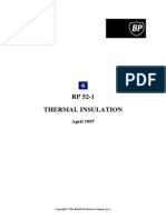 BP RP52 1Thermalinsulation