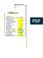 Tool For DPR Excle Template Sewerage