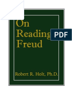 "On Reading Freud" By Robert R. Holt (1973)