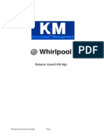 KM at Whirlpool