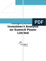 Comprehensive Investment Analysis On Summit Power Limited