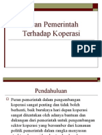 Peran Pemerintah Terhadap Koperasi2