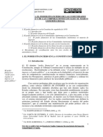 El Poder Financiero de Las CCAA y Las Corporaciones Locales en CONSTITUCION