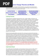 Download Behavior Change Theories and Models by Sintija SN2600125 doc pdf