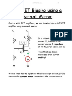 MOSFET Biasing Using A Current Mirror