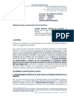 Contestacion de Demanda Prescripcion Adquisitiva