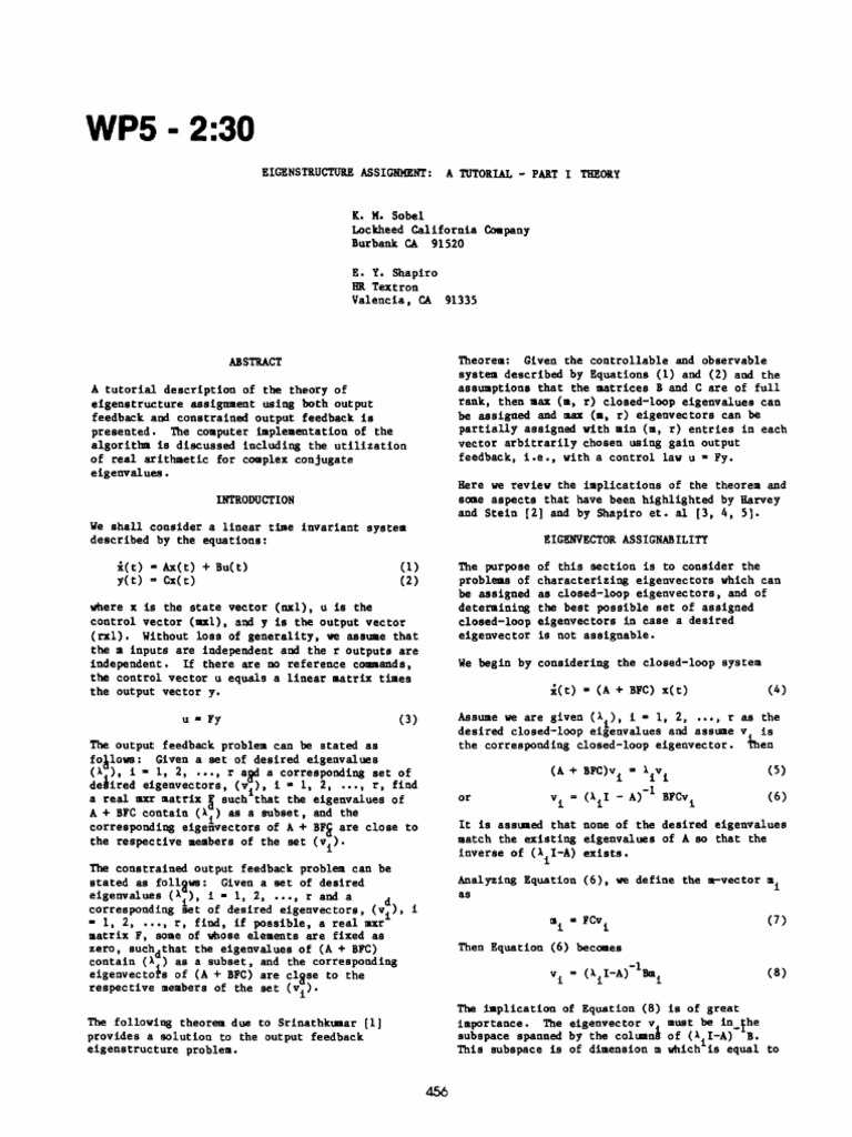 Eig matlab