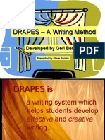 DRAPES - A Writing Method