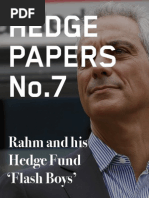 Download Hedge Paper No7 Rahm and his Hedge Fund Flash Boys by Hedge Clippers SN260018502 doc pdf