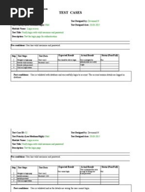 Test-case