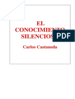 Carlos Castañeda El Conocimiento Silencioso