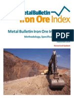 Metal Bulletin Iron Ore Index Methodology Specification and Usage Guide