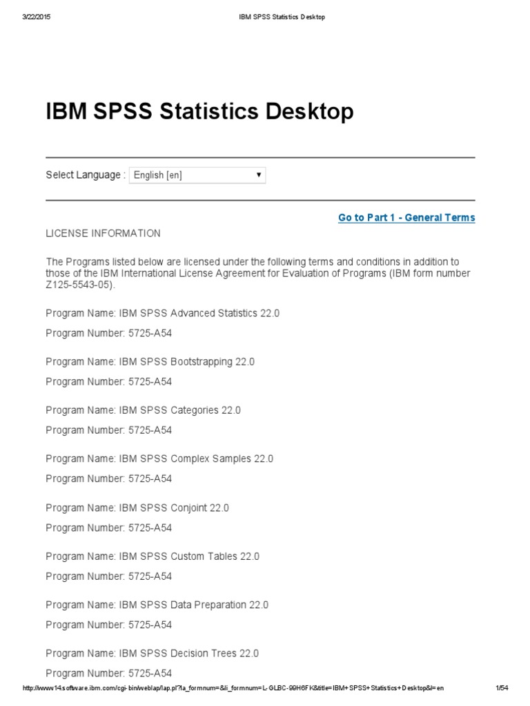 IBM SPSS Statistics Desktop | PDF | Spss | Arbitral Tribunal