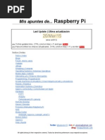 Download Misapuntes de RaspberryPi by meteko SN260027594 doc pdf