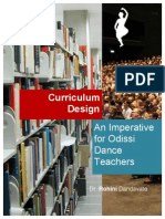 Curriculum Design: An Imperative For Odissi Dance Teachers