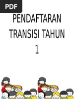 Pendaftaran Transisi Tahun 1