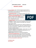 Archivist Report 2015 PDF