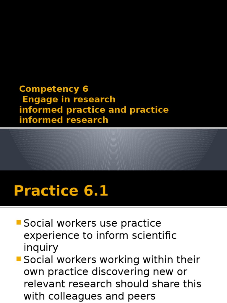 Research-Informed Social Work Practices | PDF
