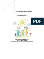Proyecto Escuela de Padres, 2014 I.E Luis Edgar Duran Ramirez