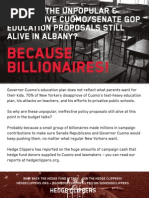 NY Senate's Hedge Fund Class of 2014